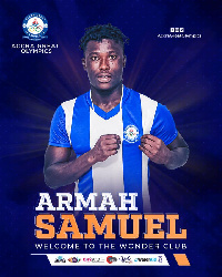 Samuel Armah has joined Accra Great Olympics on loan