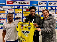 Ghana international, Samuel Tetteh(M)