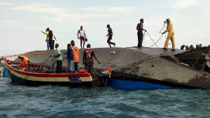 Passengers travel on Lake Victoria  in Jinja  District on June 14,2021