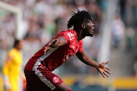 Fortuna Dusseldorf defender Kasim Nuhu