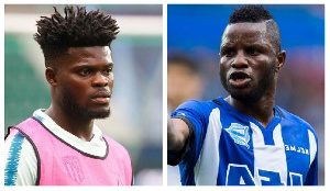 Thomas Partey and Mubarak Wakaso