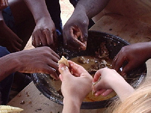 Eating Konkonte