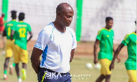 Assistant coach of Dormaa-based Aduana Stars, WO1 Paul Tandoh