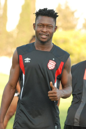 Former Aduana Stars striker, Derrick Sasraku