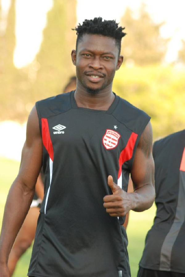 Former Aduana Stars striker, Derrick Sasraku