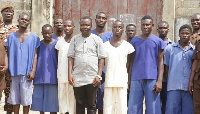 Some of the beneficiaries at the Cape Coast Prison annex