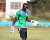 Black Stars goalkeeper Richard Ofori