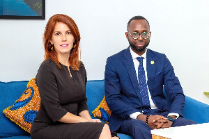 Elizabeth Rossiello, CEO And Nana Yaw Owusu Banahene7