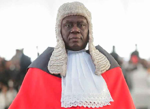 Outgoing Chief Justice, Kwasi Anin-Yeboah