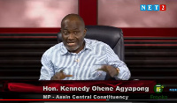 Kennedy Ohene Agyapong is MP for Assin Central