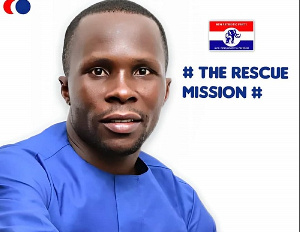 MP hopeful for Ellembelle Constituency, Abeka Daudu Avengyene