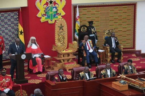 President Akufo-Addo delivered his second State of the Nation Address today