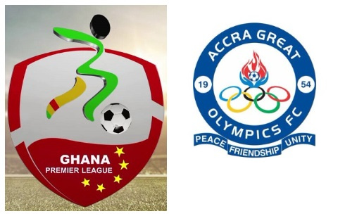 Ghana Premier League  and Accra Great Olympics logo