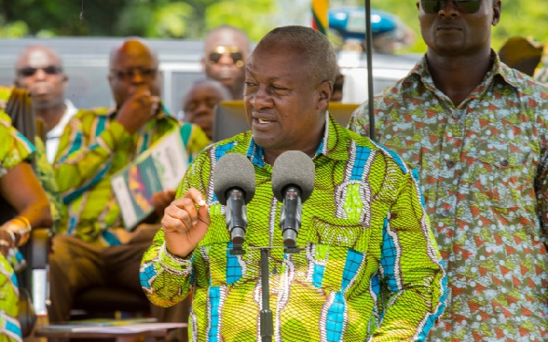 Former President John Dramani Mahama