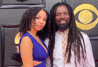 Rocky Dawuni with his daughter Safiyah Dawuni