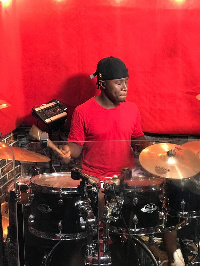 George Agyekum, Ohemaa Mercy's drummer