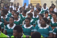 A photo of a group of nurses