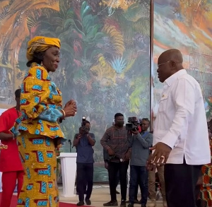 Nana Konadu Agyeman Rawlings and Nana Akufo-Addo