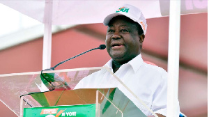 Ivory Coast's former president Henri Konan Bédié