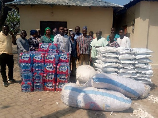 Items donated to the Jakpa Palace