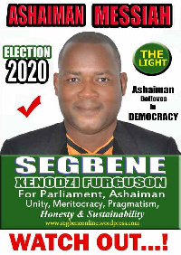 Dr Segbene failed to contest in the NDC primaries after failing to file his nomination forms