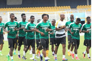 Black Stars Training   