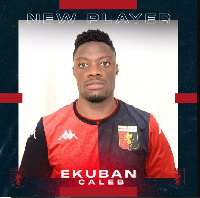 Black Stars striker, Caleb Ansah Ekuban