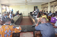 Sensitization forum organized by the Peasant Farmers Association of Ghana