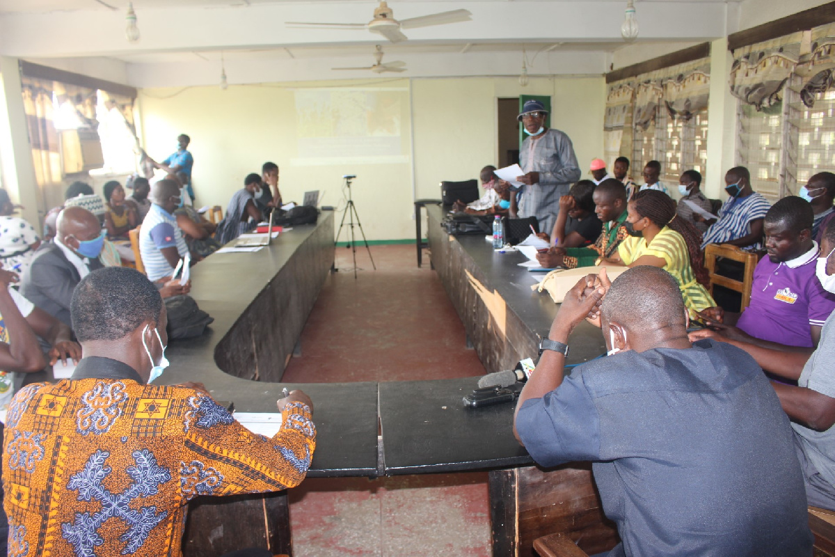 Sensitization forum organized by the Peasant Farmers Association of Ghana