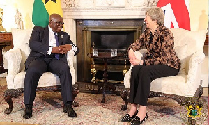 Akufo Addo Theresa May