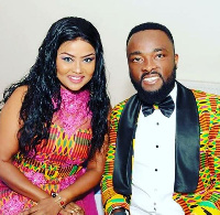 Nana Ama Mcbrown  with Maxwell