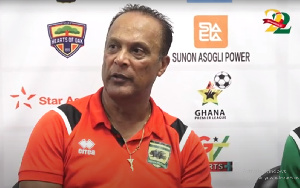 Asante Kotoko coach Mariano Barreto