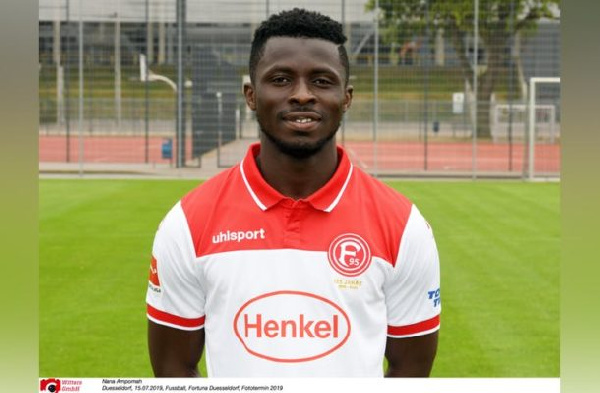 Ampomah has struggled since joining German side Fortuna Dusseldorf