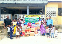 Some ten needy but brilliant school children were selected for the scholarship