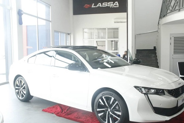 Peugeot 508 was unveiled at Peugeot showroom, Graphic Road, Accra