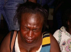 Woman who allegedly torched Captain Maxwell Mahama