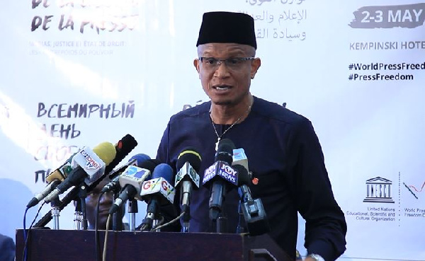 Information Minister, Mustapha Hamid