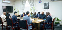 The meeting highlighted the Ghanaian government's appreciation for Japan's consistent support