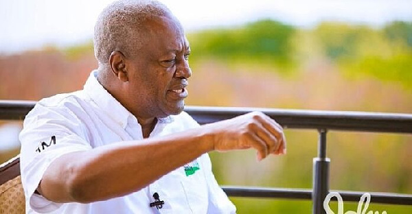 Former president, John Dramani Mahama