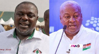 Samuel Anyidoho and John Mahama