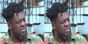 Bulldog couldn't hold his tears as he watched singer Mark Anim Yirenkye perform