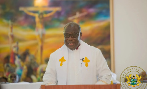 The 18th Moderator of the Presbyterian Church of Ghana, Rt. Rev. Prof. Joseph Obiri Yeboah Mante