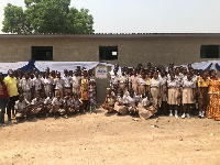 Students and teachers ofnthe school