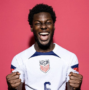 USA player of Ghanaian descent, Yunus Musah