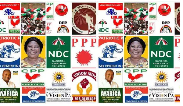 Some Ghanaian political parties