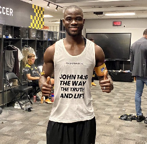 Jonathan Mensah plays for Columbus Crew