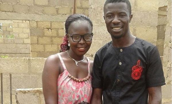 Kwaku Manu and wife