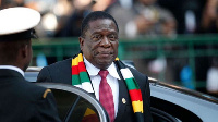 Zimbabwean President Emmerson Mnangagwa