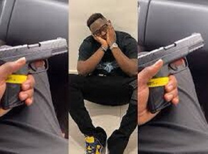 Medikal was arrested for brandishing a gun on social media