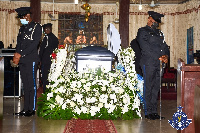 The Former IGP Ernest Ako (Rtd) laid to rest